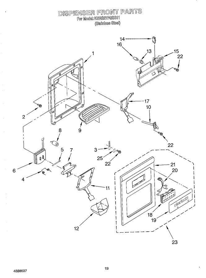 Diagram for KSRS27FGSS11