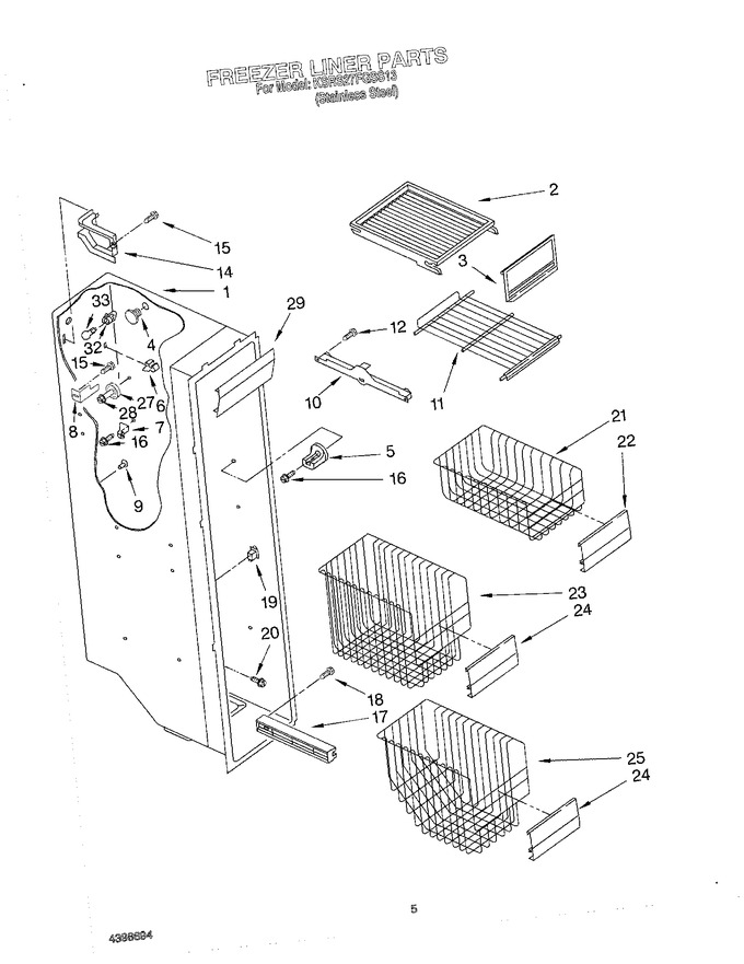 Diagram for KSRS27FGSS13