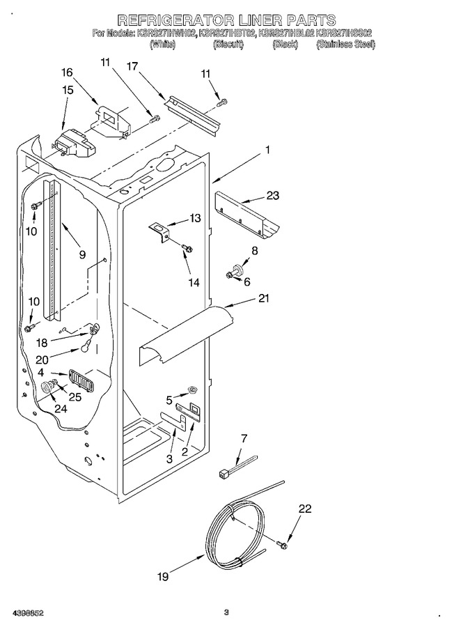 Diagram for KSRS27IHWH02