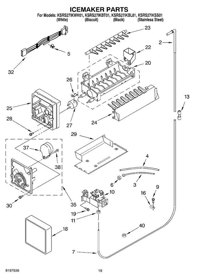 Diagram for KSRS27IKWH01