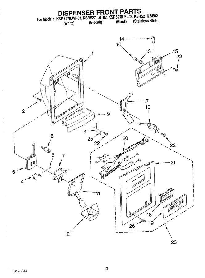 Diagram for KSRS27ILBL02