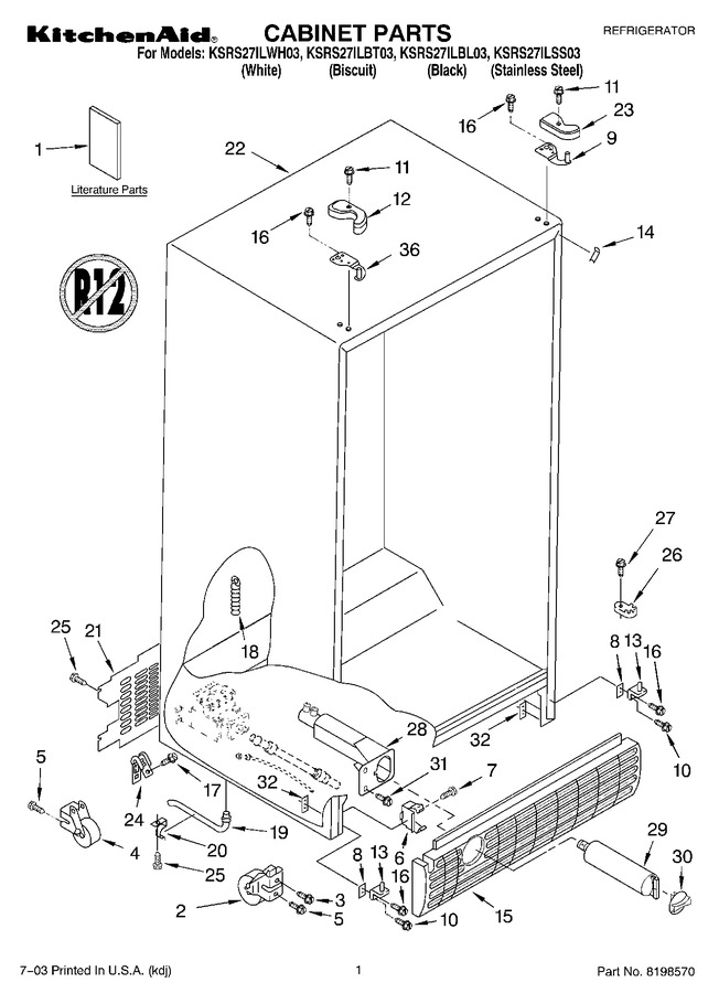 Diagram for KSRS27ILSS03