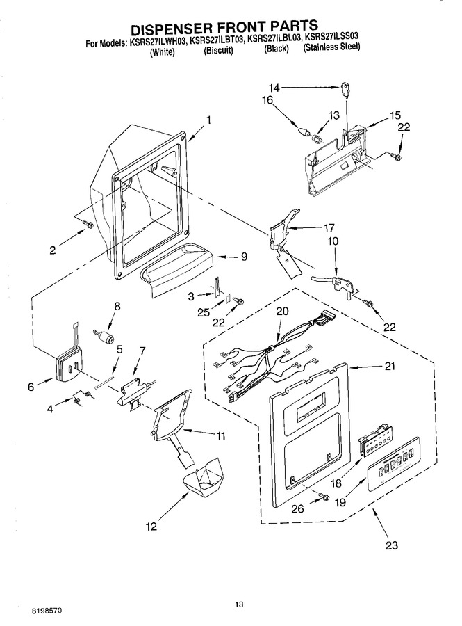 Diagram for KSRS27ILBT03