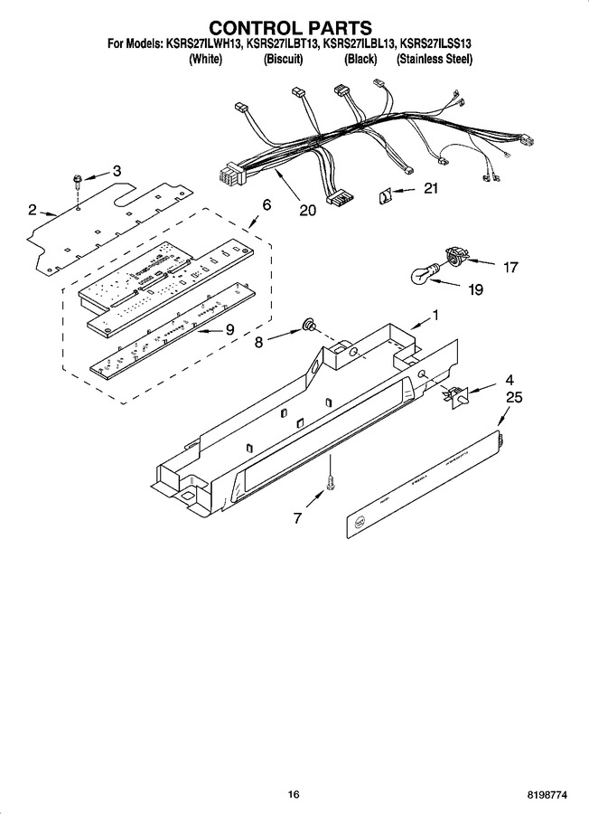 Diagram for KSRS27ILBL13