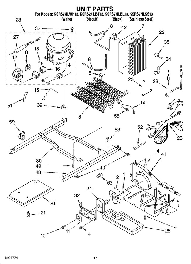 Diagram for KSRS27ILBL13