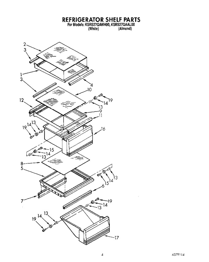 Diagram for KSRS27QAWH00