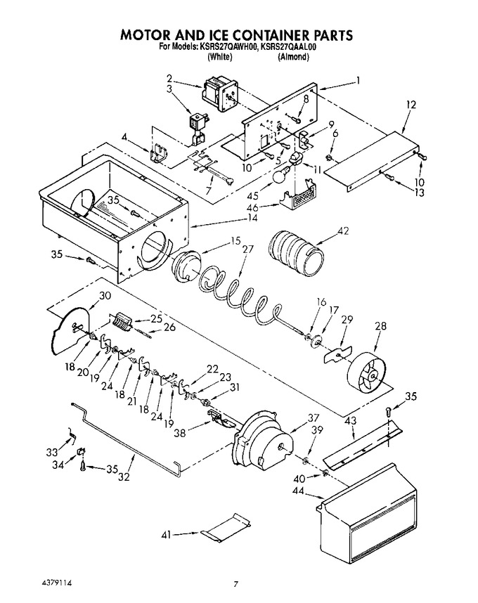 Diagram for KSRS27QAWH00