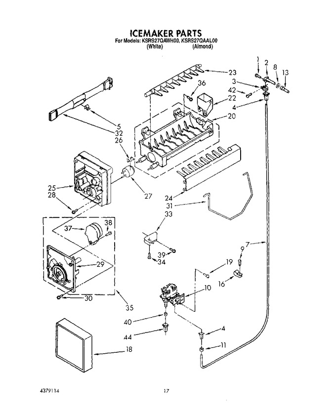 Diagram for KSRS27QAWH00