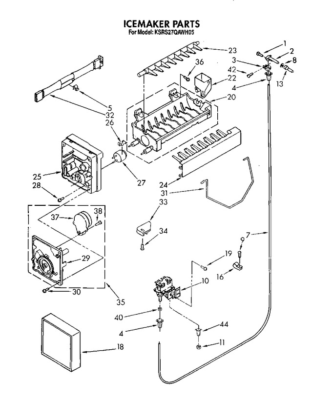 Diagram for KSRS27QAAL05