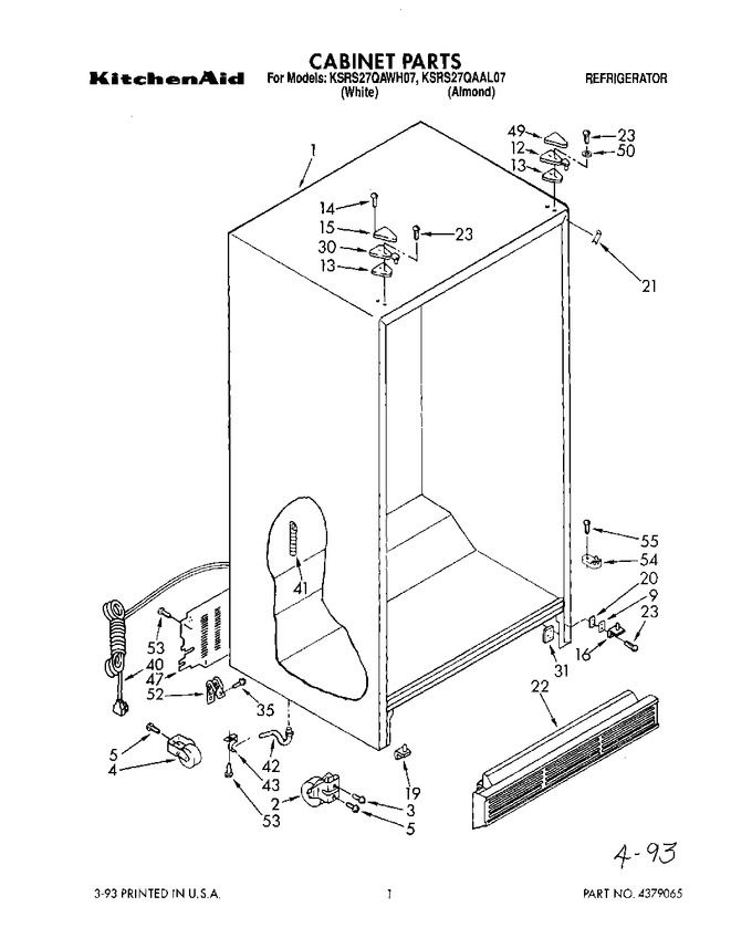 Diagram for KSRS27QAWH07