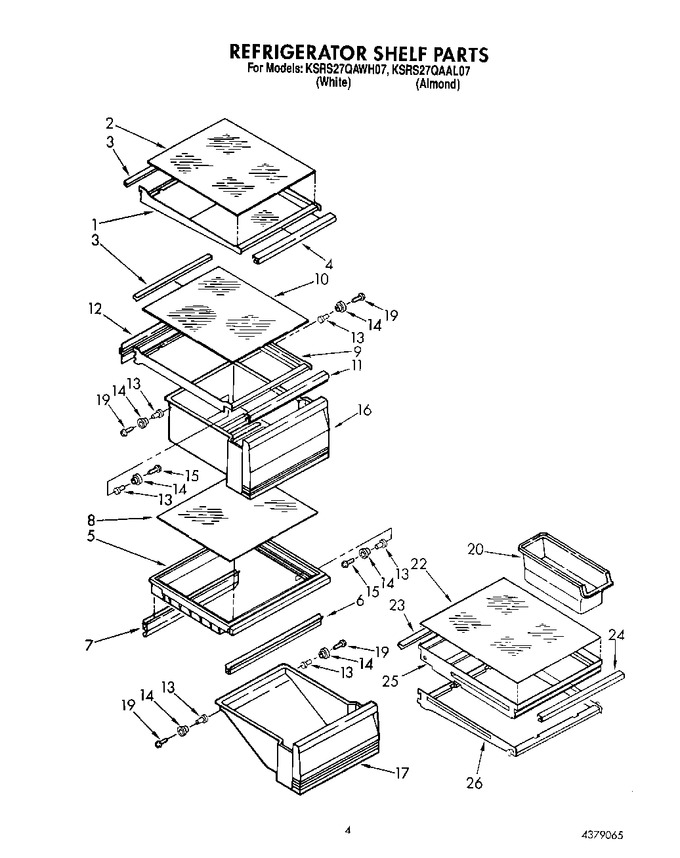 Diagram for KSRS27QAWH07
