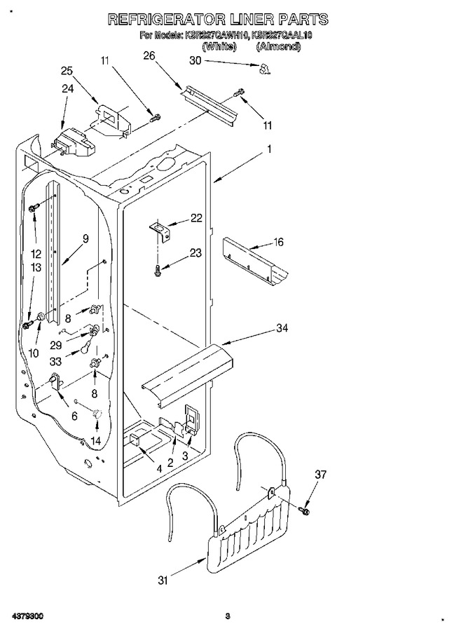 Diagram for KSRS27QAAL10