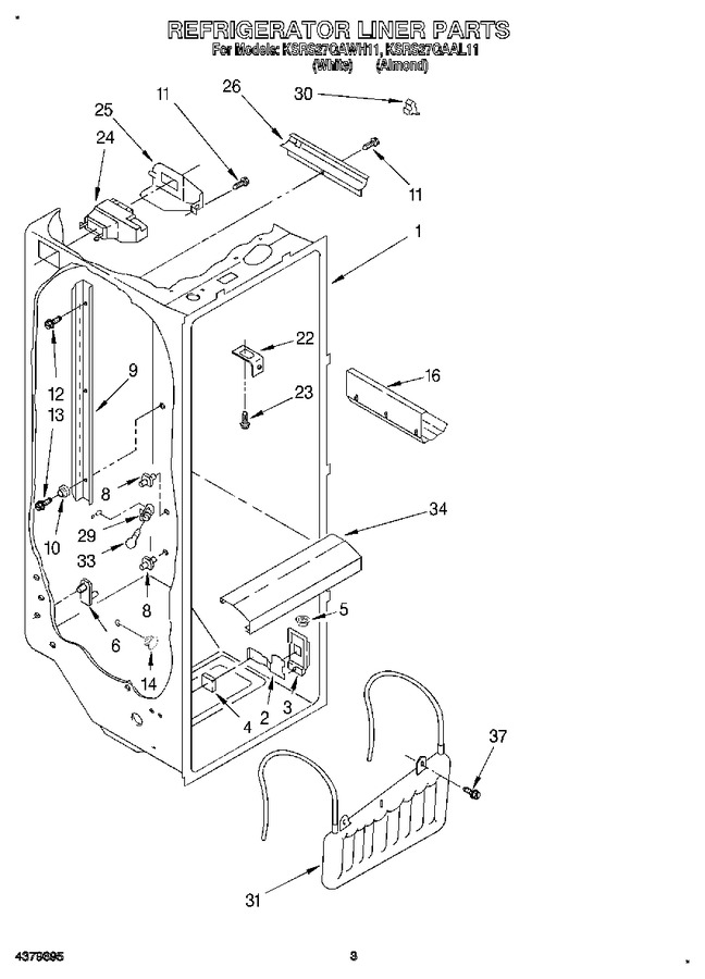 Diagram for KSRS27QAAL11
