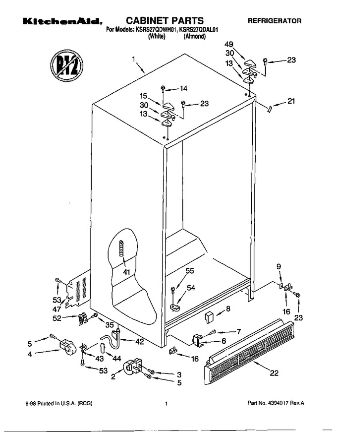 Diagram for KSRS27QDAL01