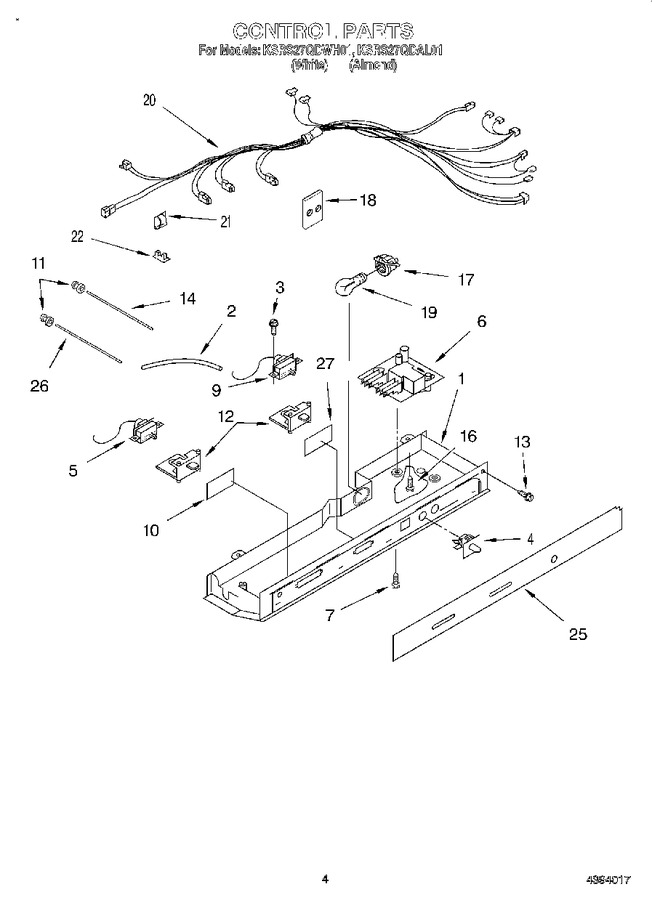 Diagram for KSRS27QDAL01