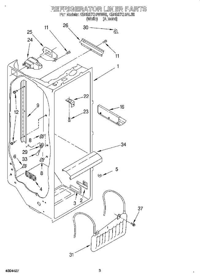 Diagram for KSRS27QDWH02