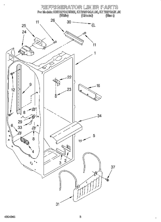 Diagram for KSRS27QGAL00