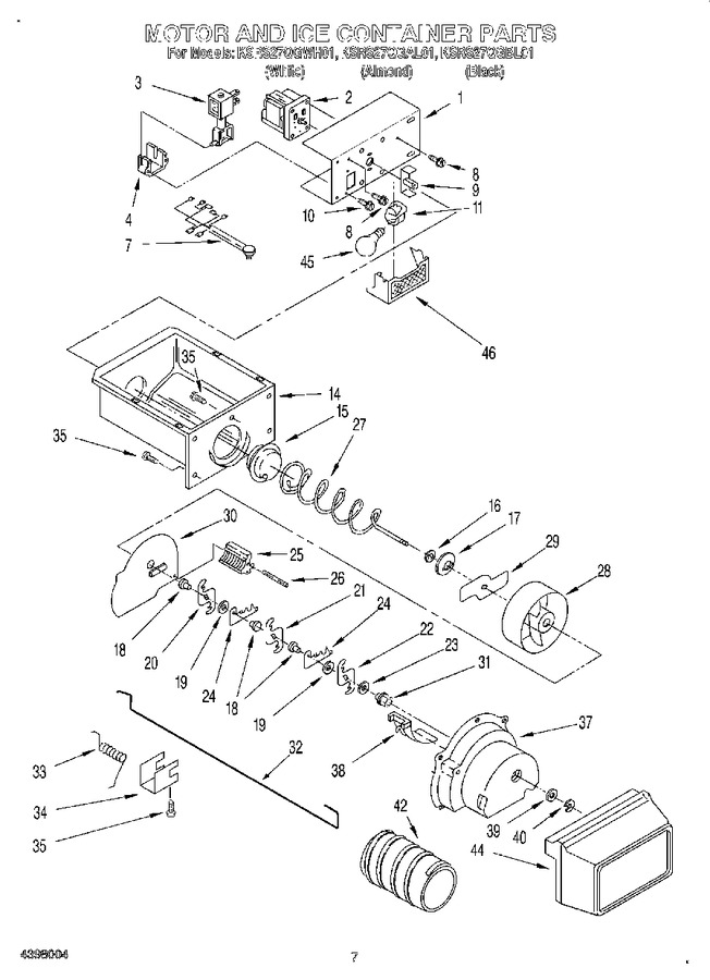 Diagram for KSRS27QGAL01