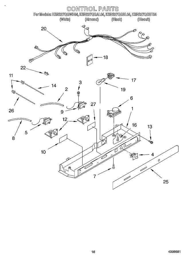 Diagram for KSRS27QGBT04