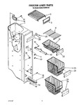 Diagram for 05 - Freezer Liner