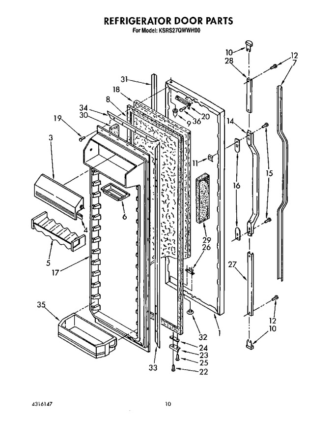 Diagram for KSRS27QWAL00