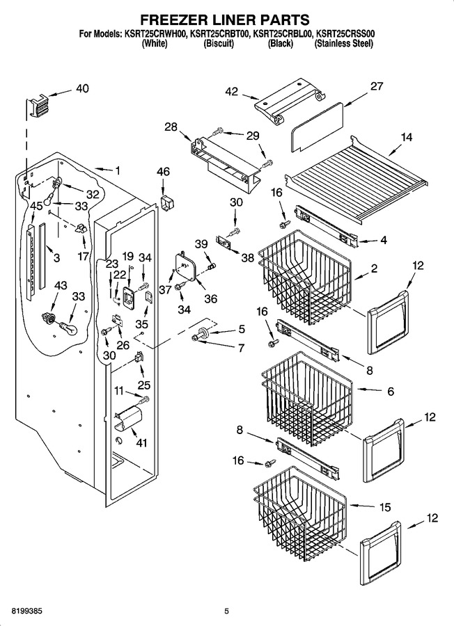 Diagram for KSRT25CRBT00