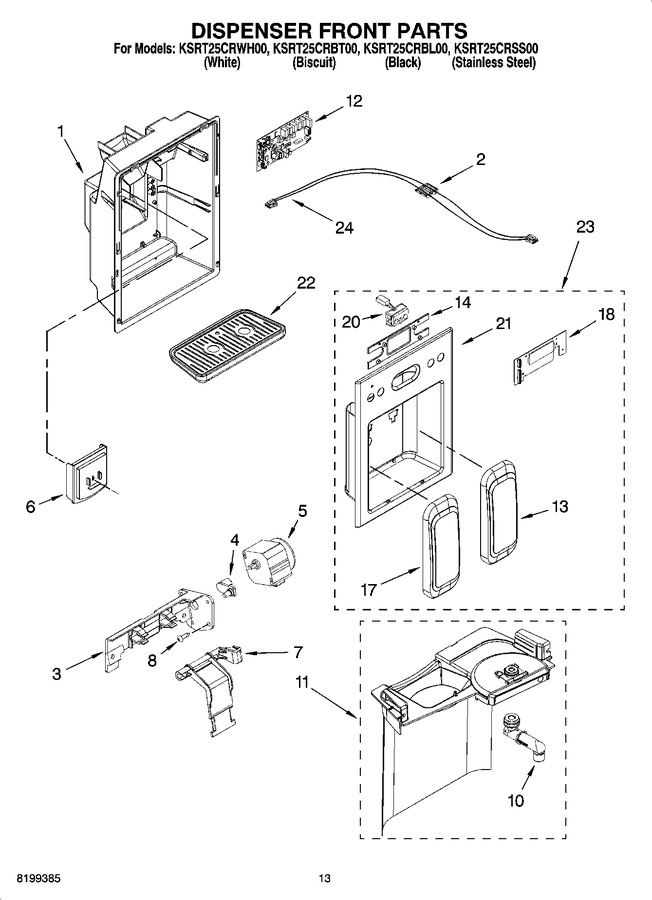 Diagram for KSRT25CRSS00