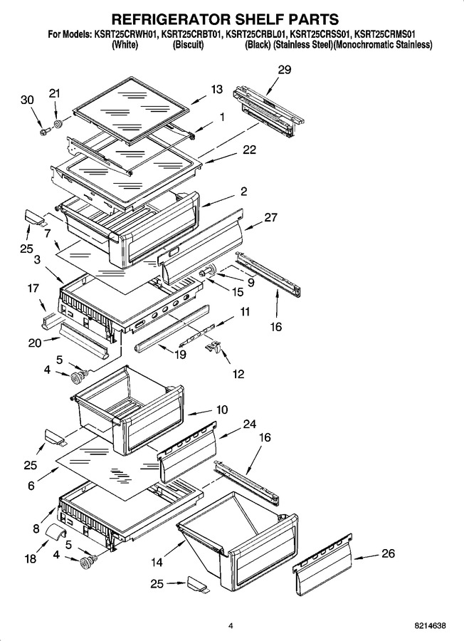 Diagram for KSRT25CRBL01