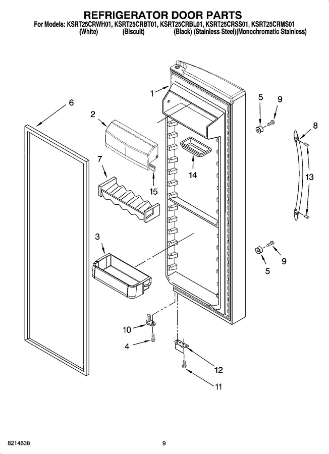 Diagram for KSRT25CRWH01