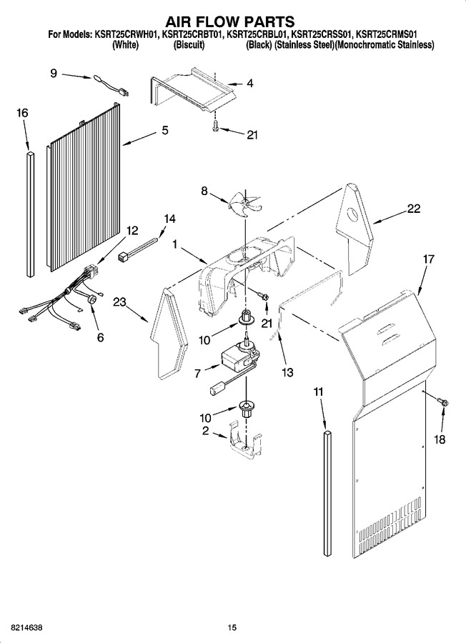 Diagram for KSRT25CRBL01