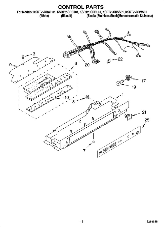Diagram for KSRT25CRWH01