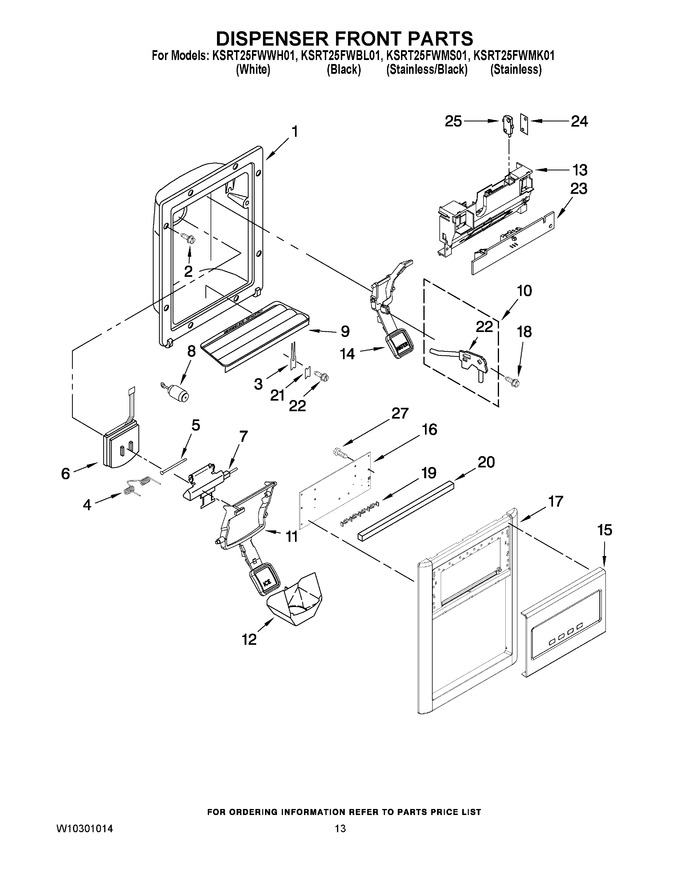 Diagram for KSRT25FWWH01
