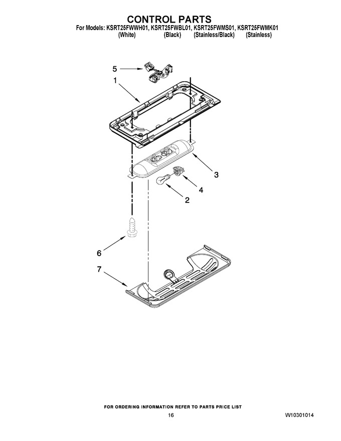 Diagram for KSRT25FWBL01