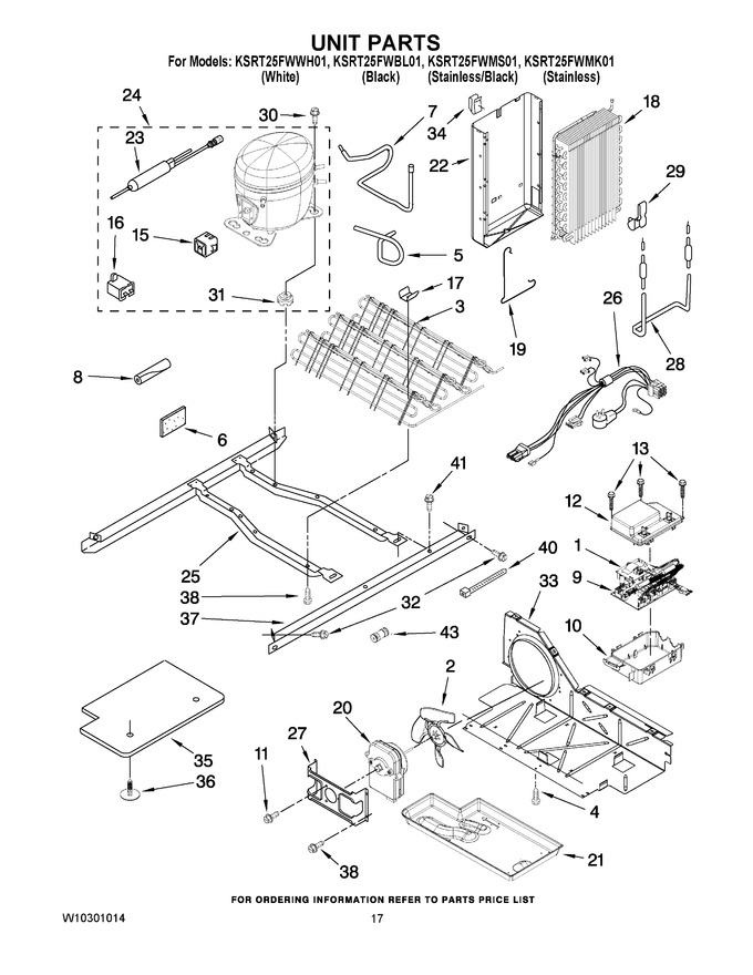 Diagram for KSRT25FWMK01