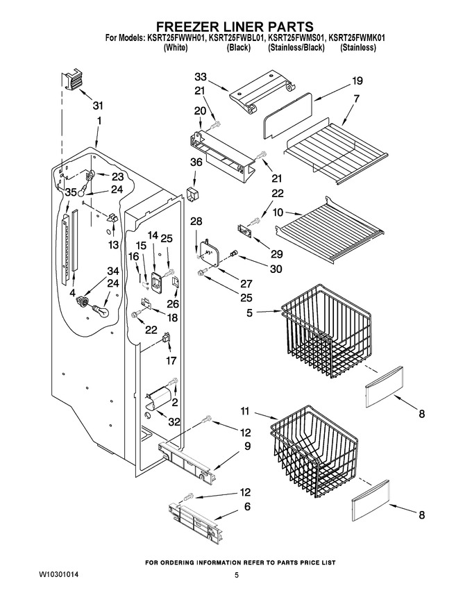 Diagram for KSRT25FWMK01