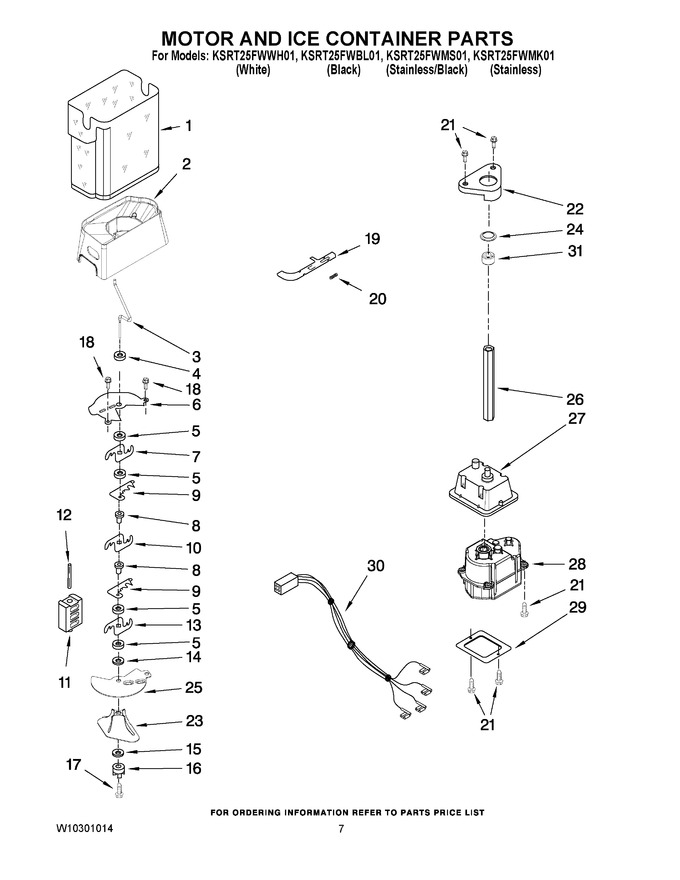 Diagram for KSRT25FWMS01