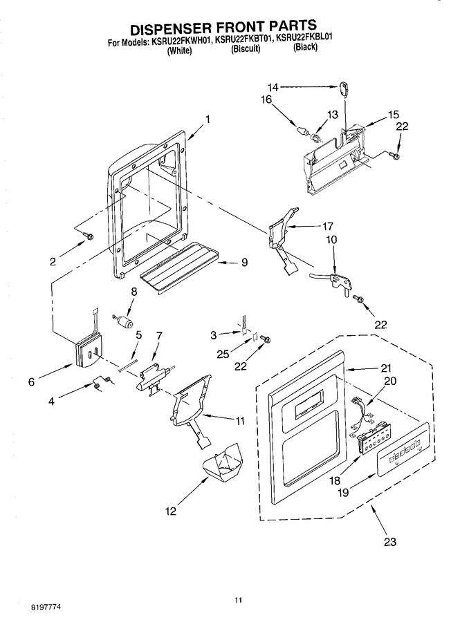 Diagram for KSRU22FKBL01