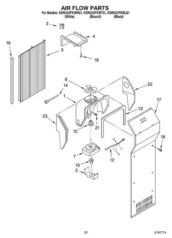 Diagram for KSRU22FKBL01