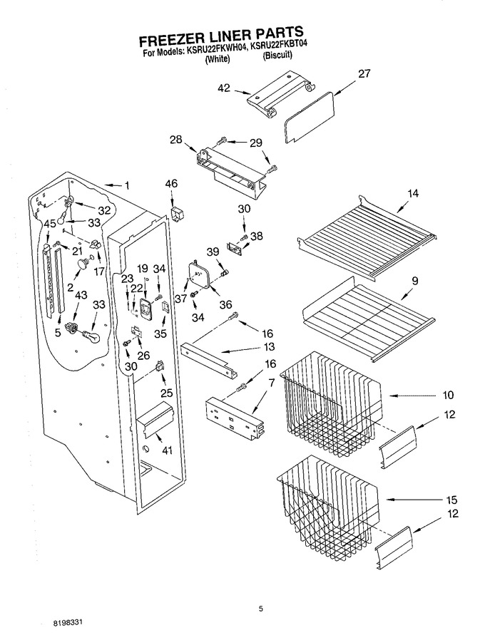 Diagram for KSRU22FKWH04