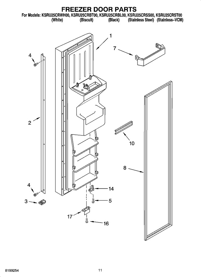 Diagram for KSRU25CRST00