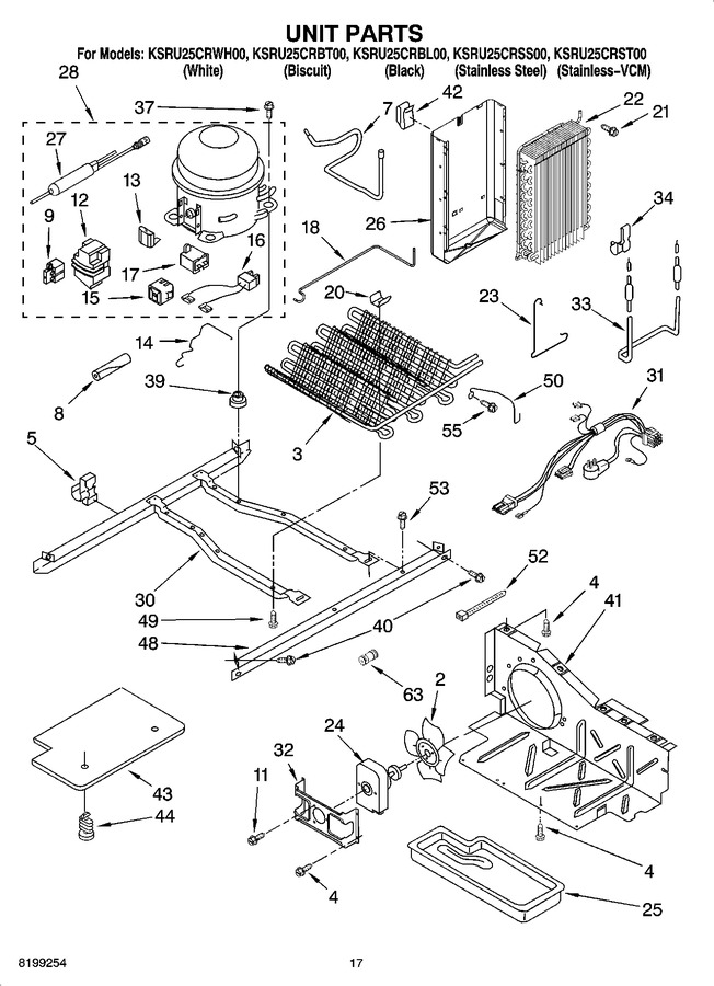 Diagram for KSRU25CRST00