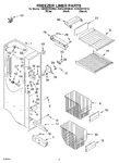 Diagram for 04 - Freezer Liner