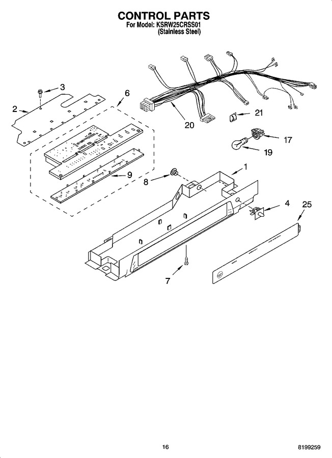 Diagram for KSRW25CRSS01