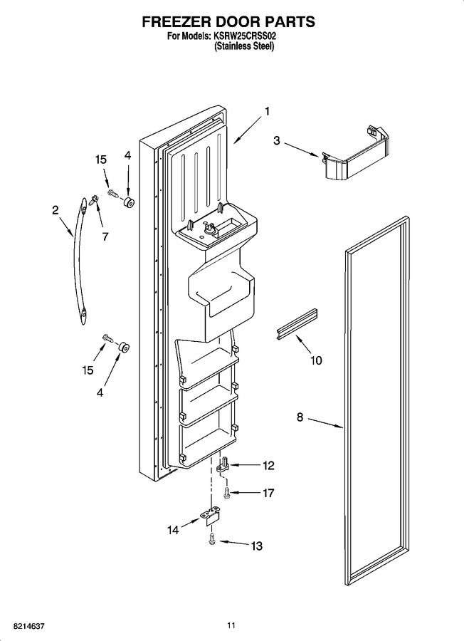 Diagram for KSRW25CRSS02