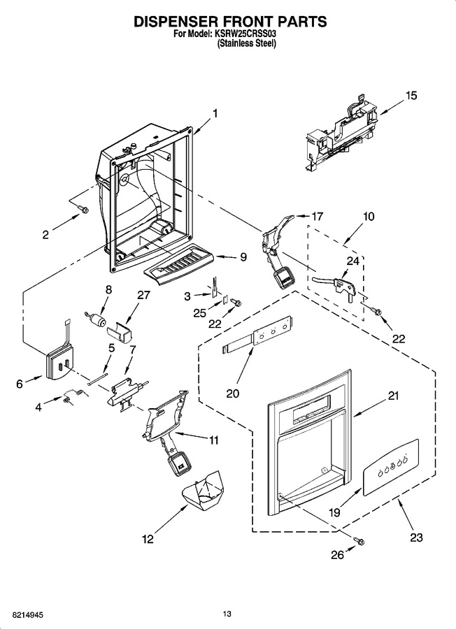 Diagram for KSRW25CRSS03