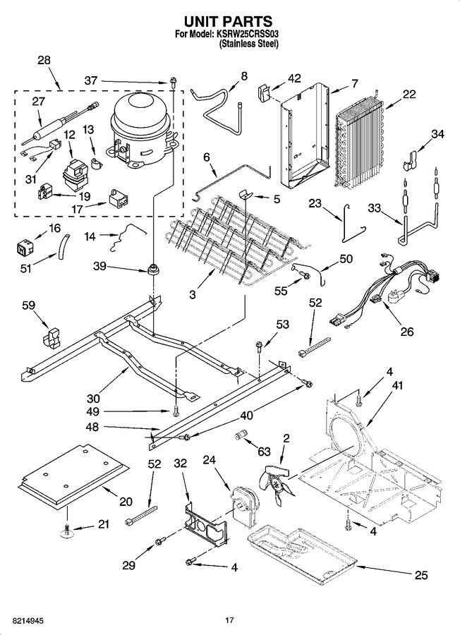 Diagram for KSRW25CRSS03