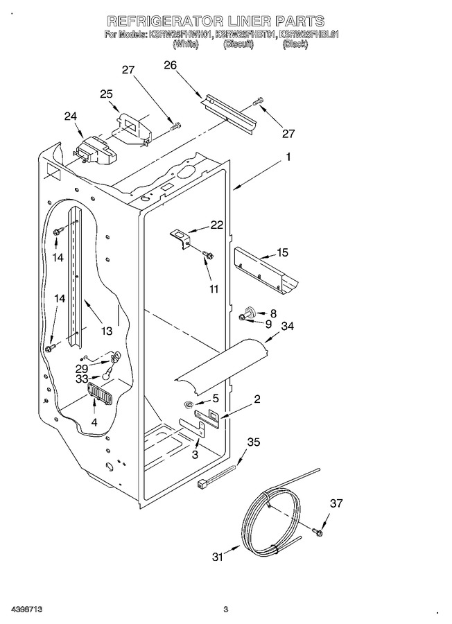 Diagram for KSRW25FHBL01