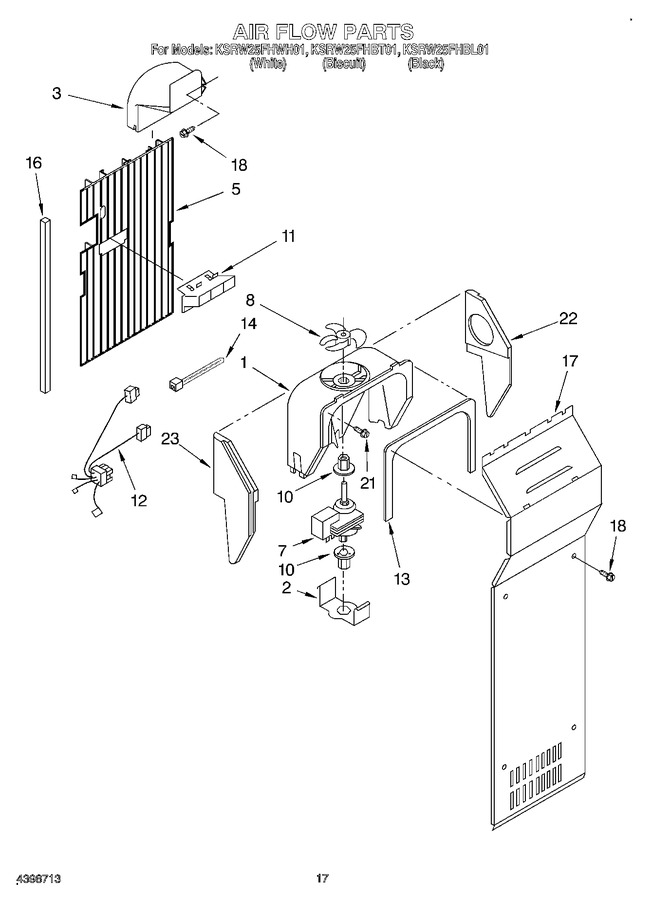 Diagram for KSRW25FHBL01
