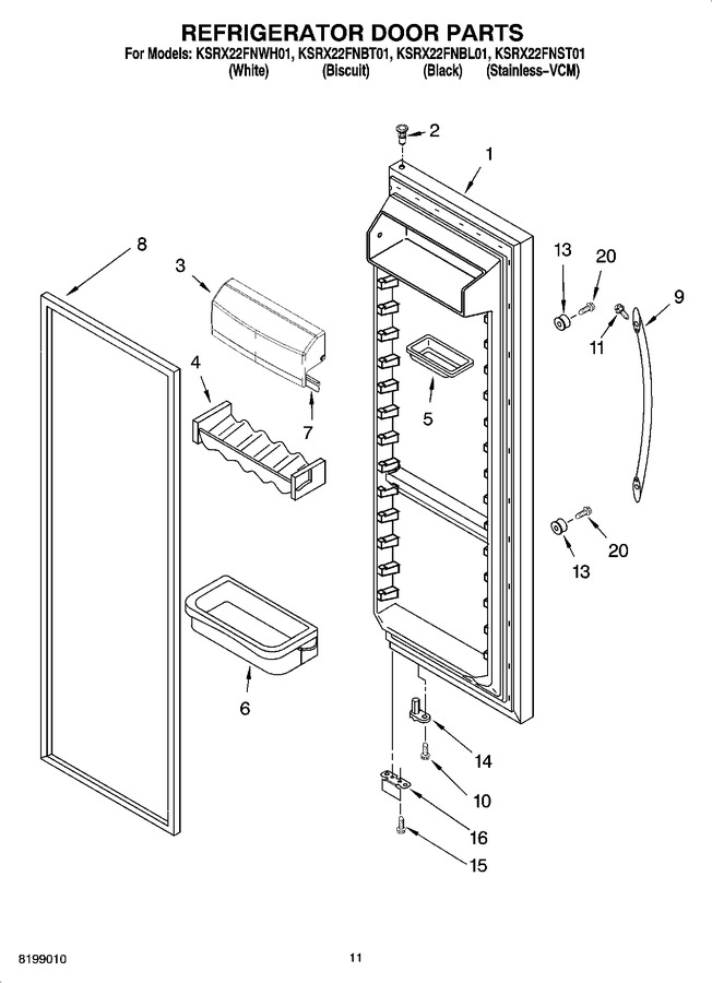 Diagram for KSRX22FNWH01