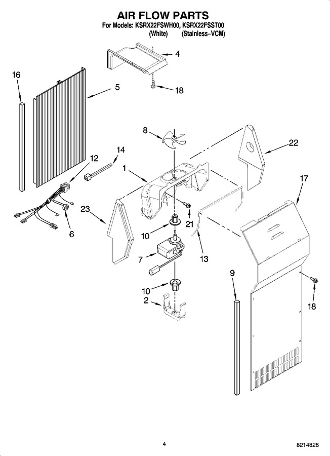 Diagram for KSRX22FSST00